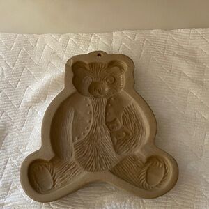 Bear-Shaped Brown Bakeware cookie Mold brown bag cookie art